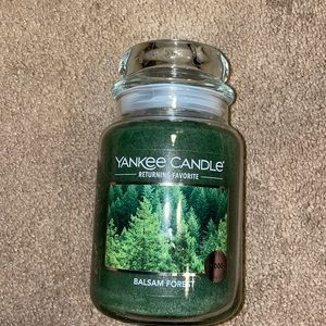 yankee candle balsam forest large jar